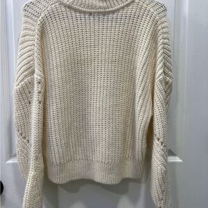 Cozy Cream Knit Sweater